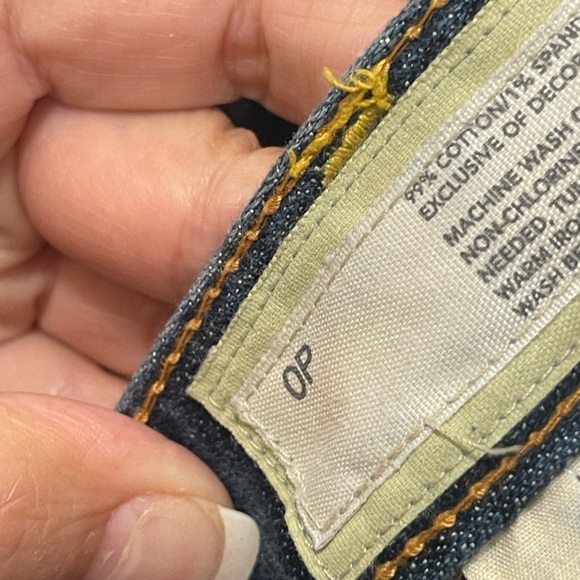 Ann Taylor loft jeans boot cut size 0 petite - Picture 7 of 9